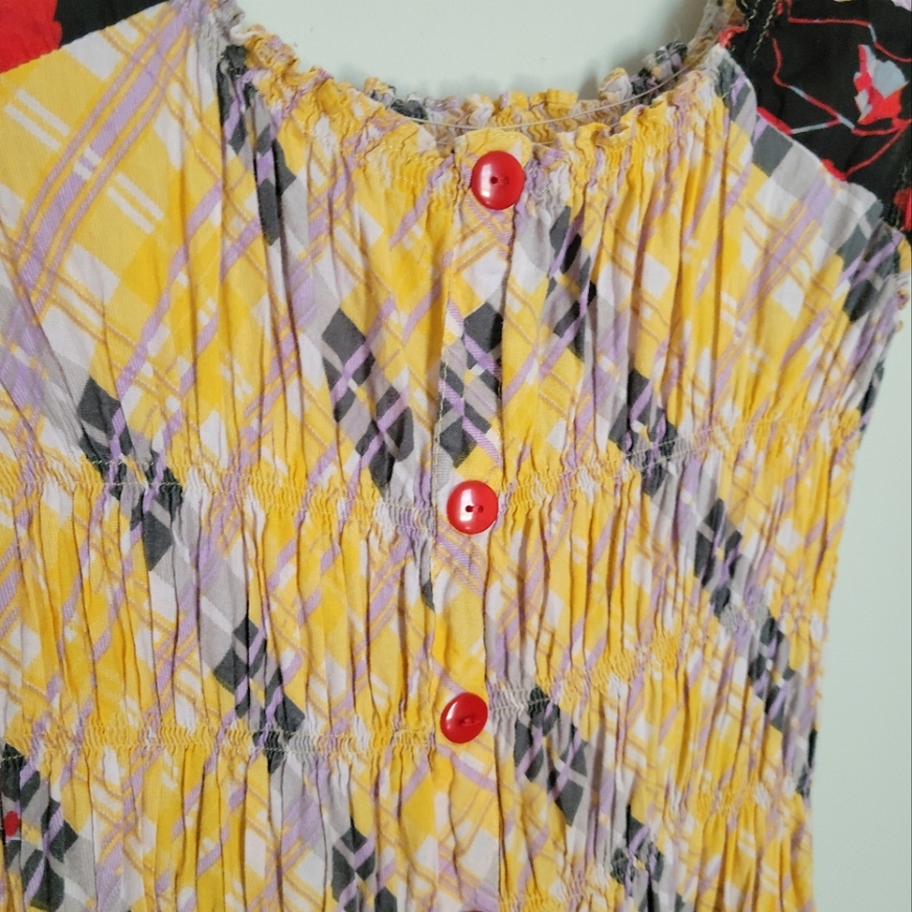 ‼️SOLD‼️Handmade Vintage Off the Shoulder Peasant Dress from Italy 🇮🇹 - Picture 11 of 13